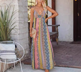 Sexy Backless Suspender Dress